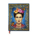 The Colourful Portrait (Viva Frida) Mini Lined Hardcover Journal (Elastic Band Closure)