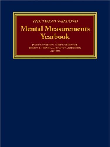 The Twenty-Second Mental Measurements Yearbook