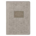 Christian Art Gifts Inspirational Zippered Journal, My Grace Is Sufficient for You Wide Ruled Notebook, 2 Cor. 12:9 Bible Verse, Taupe Vegan Leather, 336 Lined Pages W/Scripture, (9" X 6.4" X .9")