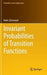 Invariant Probabilities of Transition Functions