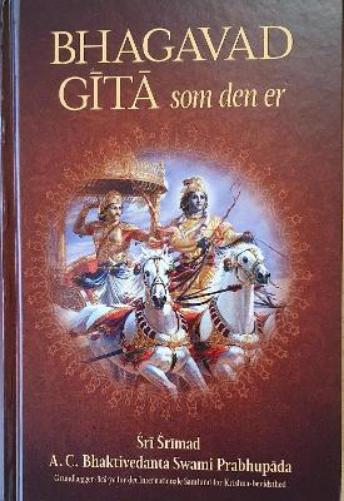 Bhagavad Gita Som Den Er [Danish Language]