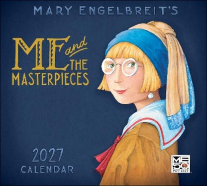 Mary Engelbreit's ME and the Masterpieces 2027 Deluxe Wall Calendar