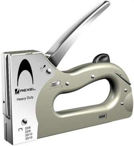 Rexel 2101209 Handtacker (Unterlader, verstellbar, Heftklammern Nr. 23/6, 23/8, 23/13