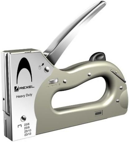 Rexel 2101209 Handtacker (Unterlader, verstellbar, Heftklammern Nr. 23/6, 23/8, 23/13