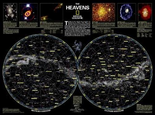 The Heavens Map [Tubed]