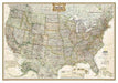 United States Executive Map [Laminated]