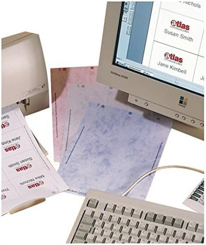 Durable BADGEMAKER Inserts 60 x 90 mm | Pack of 160 Inserts | Printable Name Badge Inserts | Create Professional Badges in Minutes, White