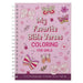 My Favorite Bible Verses Spiral Coloring Books for Girls