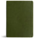 NASB Study Bible, Olive Leathertouch, Indexed