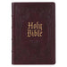 KJV Bible Giant Print Full-Size (Faux Leather, Dark Brown)