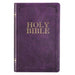KJV Bible Deluxe Gift (Faux Leather, Purple)