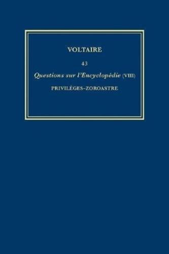 Œuvres complètes de Voltaire (Complete Works of Voltaire) 43