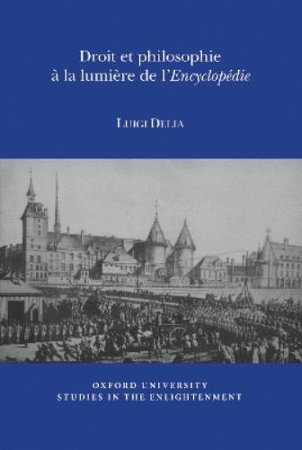 Droit et Philosophie à la Lumière de l'Encyclopédie
