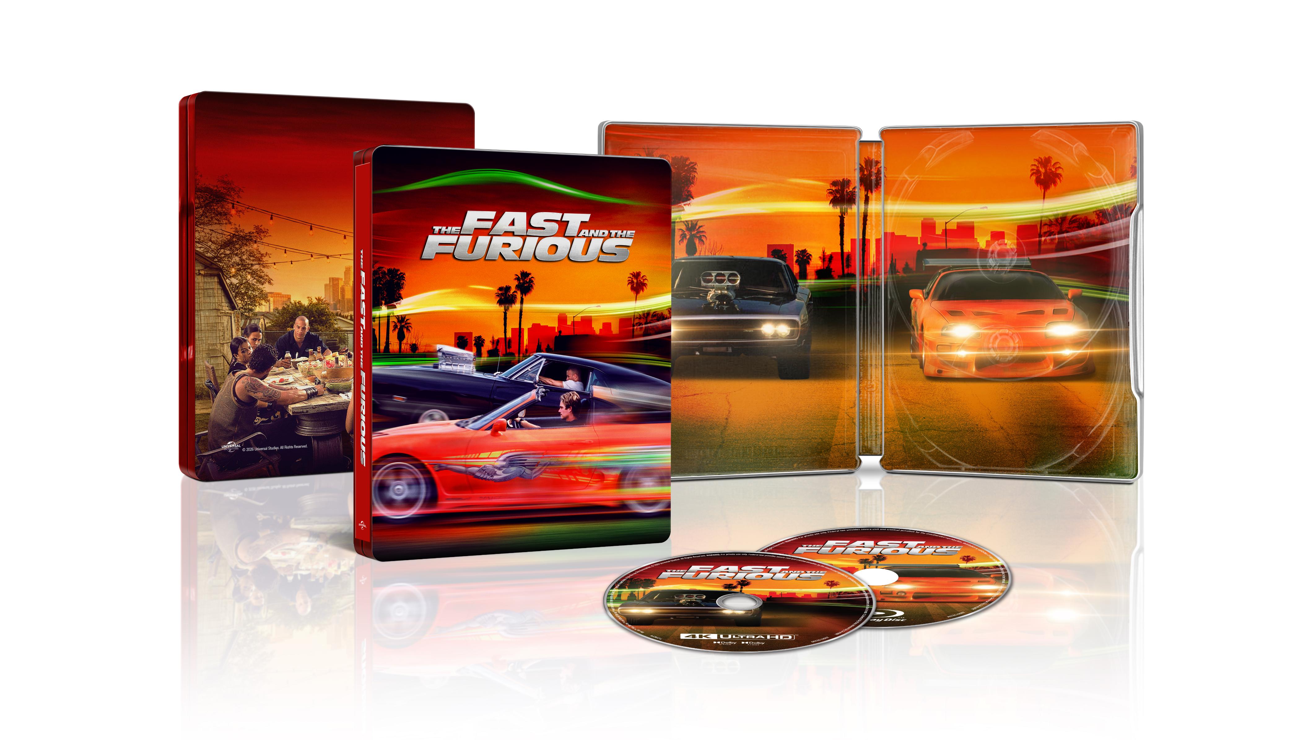 The Fast and the Furious 25th Anniversary Limited Edition 4K UHD Steelbook