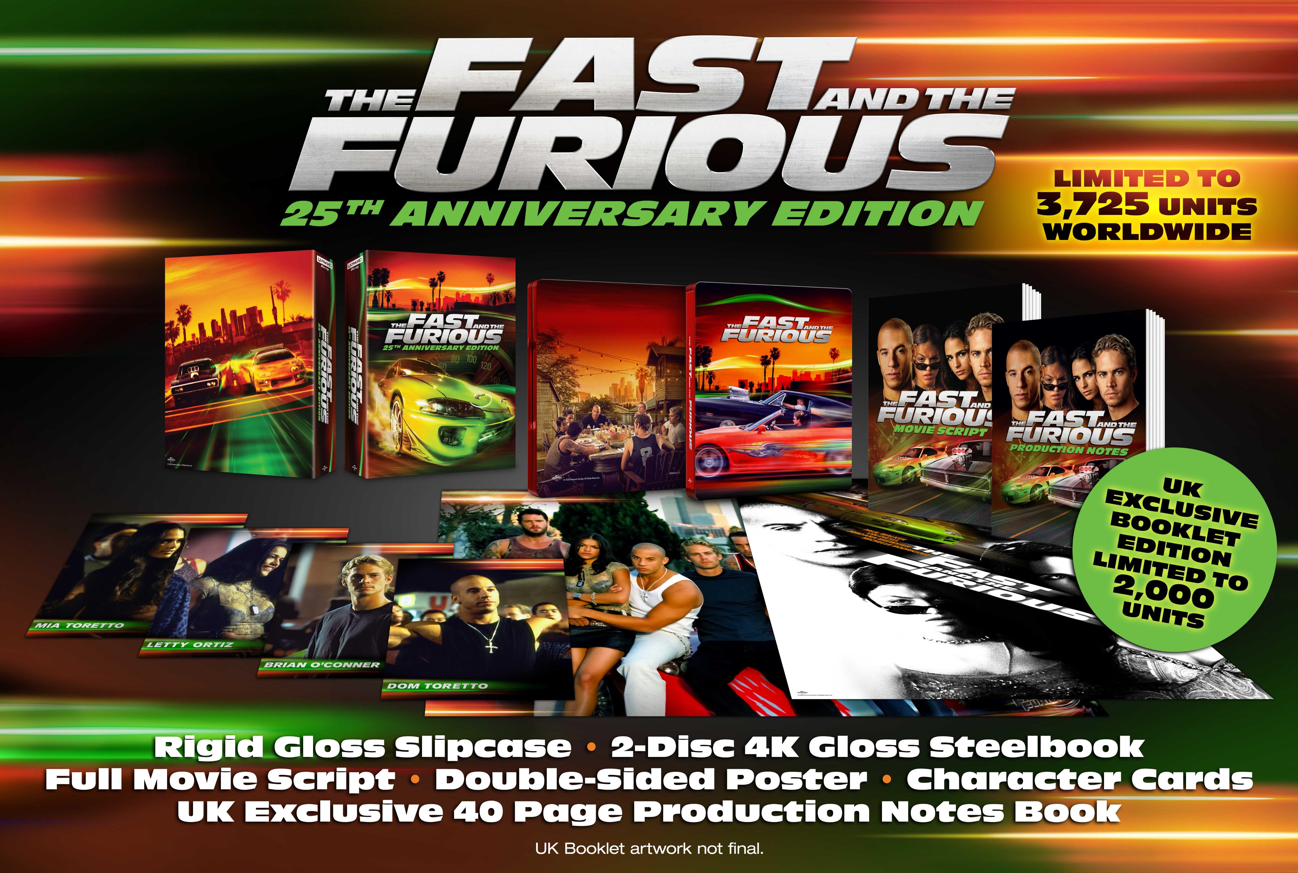 The Fast and the Furious 25th Anniversary Ultimate Collector's Edition