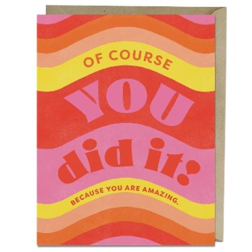 6-Pack Em & Friends Because You Are Amazing Greeting Cards
