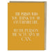 6-Pack  Elizabeth Gilbert for Em & Friends The Person You Actually Are Card