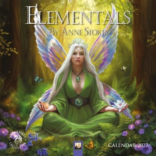 Elementals by Anne Stokes Mini Wall Calendar 2027 (Art Calendar)