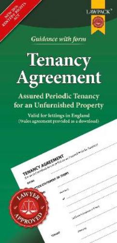 Unfurnished Tenancy Agreement Form Pack