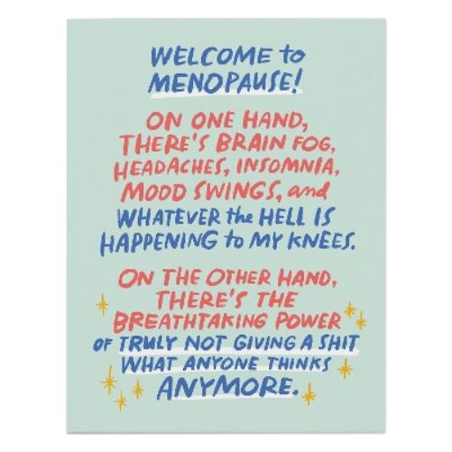 6-Pack Em & Friends Breathtaking Power Welcome to Menopause Card