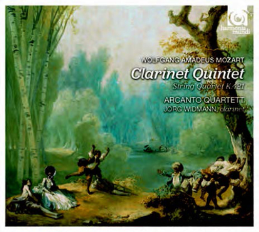 Wolfgang Amadeus Mozart: Clarinet Quintet/String Quartet, K421