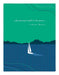 Positively Green Greeting Cards: Birthday - "The journey itself is the point" - Alan Watts (Pack of 6)