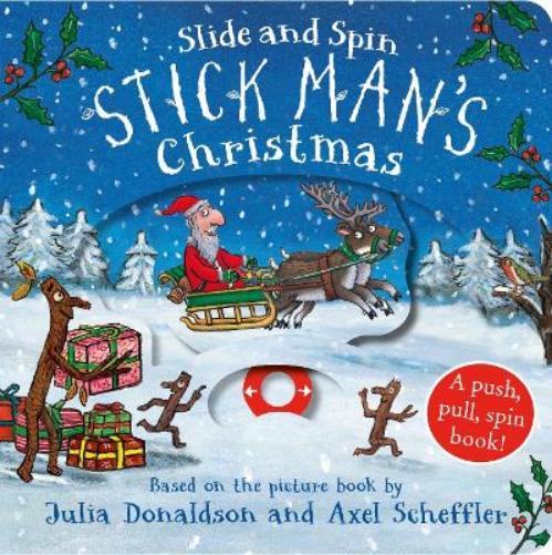 Stick Man's Christmas - Slide and Spin