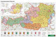 Austria Organisation - A3, Planomap 1:1.300.000