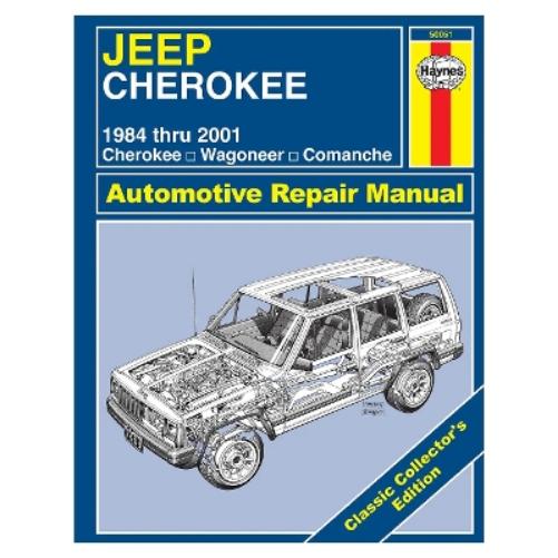 Jeep Cherokee Cherokee, Comanche & Wagoneer Limited, 2WD & 4WD, petrol (1984-2001) Haynes Repair Manual (USA)