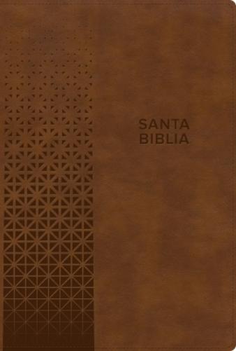 Rvr 1960 Biblia Letra Grande, Tamaño Manual, Edición Especial, Marrón Rústico, Símil Piel