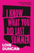 I Know What You Did Last Summer