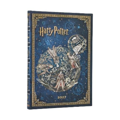 2027 Legends of Hogwarts Diary (Harry Potter Collection) Midi 12-Month Hardcover (Elastic Band Closure) Vertical