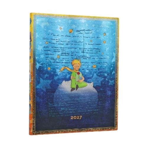 2027 Saint-Exupéry, The Little Prince (Embellished Manuscripts Collection) Ultra 12-Month Softcover Dayplanner (Elastic Band Closure) Vertical
