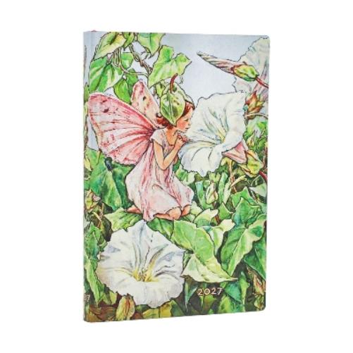 2027 Bindweed Fairy (Flower Fairies) Mini 12-Month Softcover Dayplanner (Elastic Band Closure) Horizontal