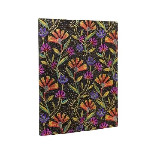 2027 Wild Flowers (Playful Creations) Ultra 12-Month Softcover Dayplanner (Elastic Band Closure) Vertical