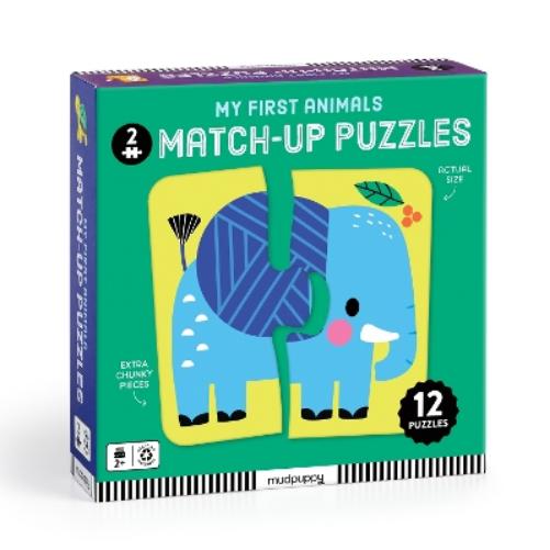 My First Animals 2 Piece Match-up Puzzles