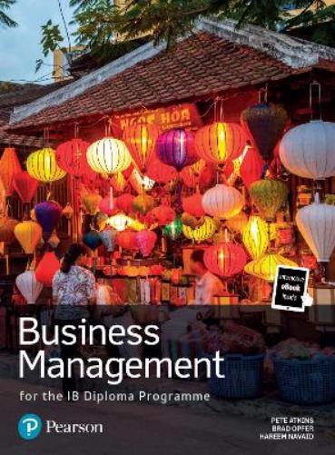 Business Management for the IB Diploma Student Book