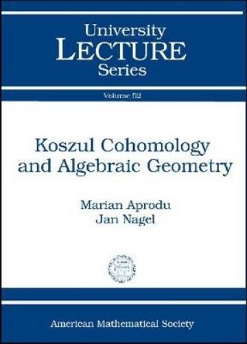 Koszul Cohomology and Algebraic Geometry