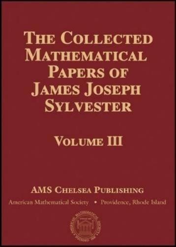 The Collected Mathematical Papers of James Joseph Sylvester, Volume 2