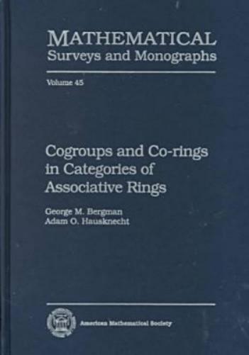 Cogroups and Co-rings in Categories of Associative Rings