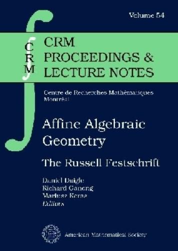 Affine Algebraic Geometry