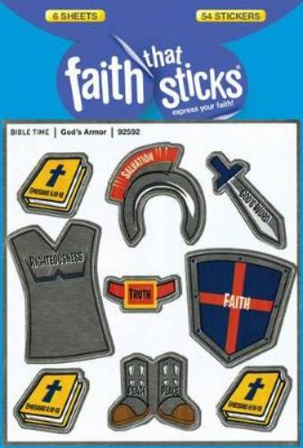 God's Armor - Faith That Sticks Stickers