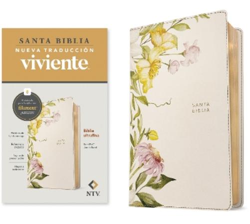 Biblia Ultrafina Ntv, Con Filament (Sentipiel, Jardín Floral, Letra Roja)