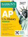 AP U.S. History Premium, 2027: 5 Practice Tests + Comprehensive Review + Online Practice (Barron's AP Prep