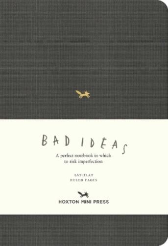 A Notebook for Bad Ideas (Medium / Dark Grey / Lined)