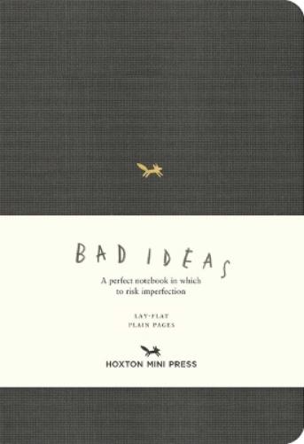 A Notebook for Bad Ideas (Medium / Dark Grey / Unlined)