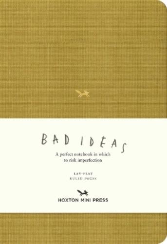 A Notebook for Bad Ideas (Medium / Mustard / Lined)