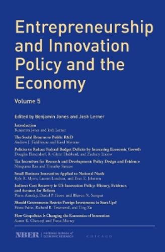 Entrepreneurship and Innovation Policy and the Economy