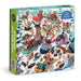 Dashing All The Way 500 Piece Puzzle