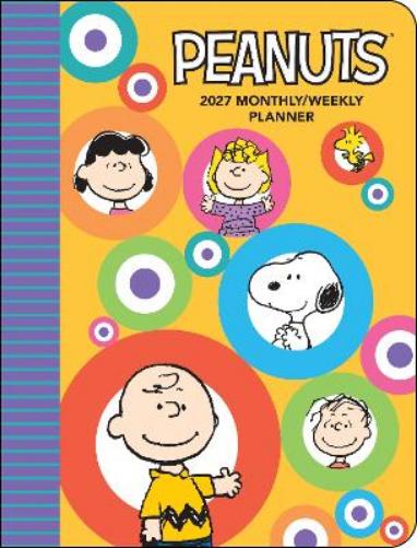 PEANUTS® 2027 Monthly/Weekly Planner Calendar